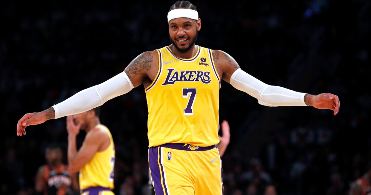 Lebron james once saved carmelo anthony’s life