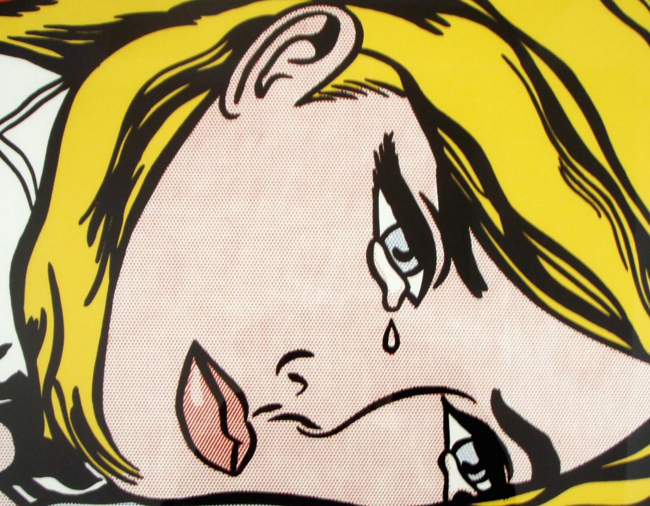 "drowning girl" by roy lichtenstein - discover the pop art piece