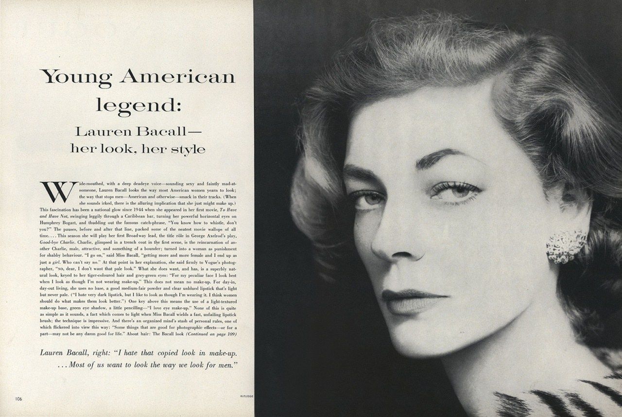 Лорен бэколл/lauren bacall