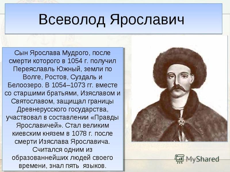 Изяслав ярославич
