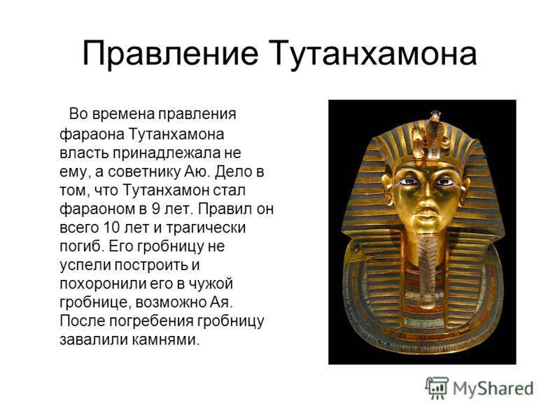 Тутанхамон — рувики: интернет-энциклопедия