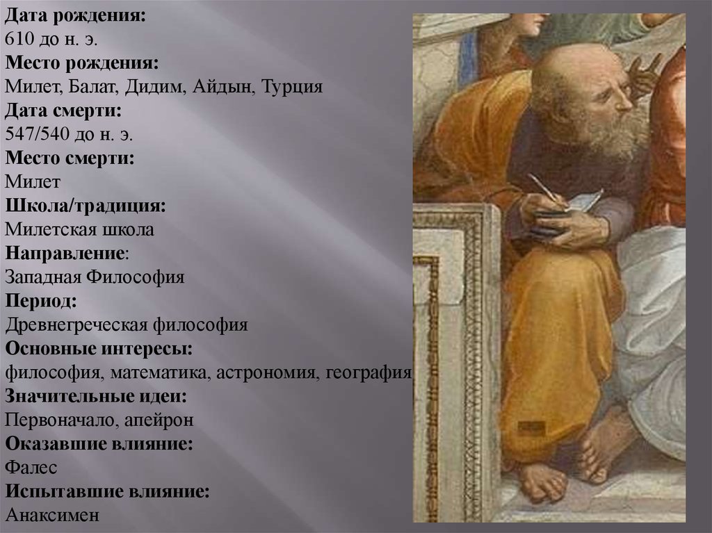 Анаксимандр