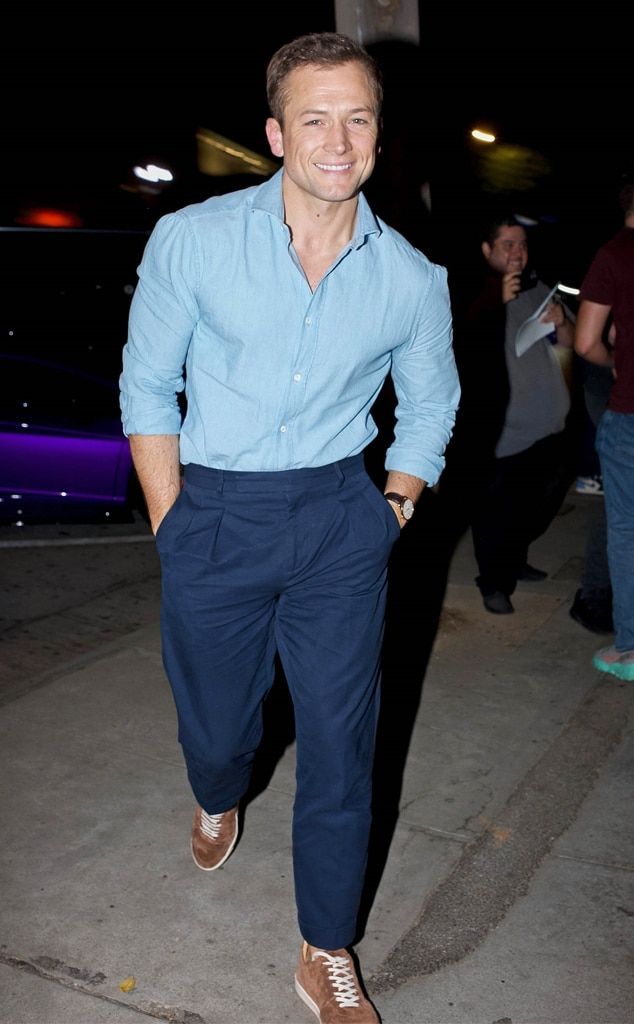 Taron egerton gay: kingman actor reveals his love interest!