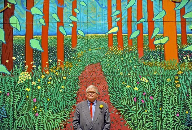 15 terrific instagrams of iconic artist david hockney - galerie