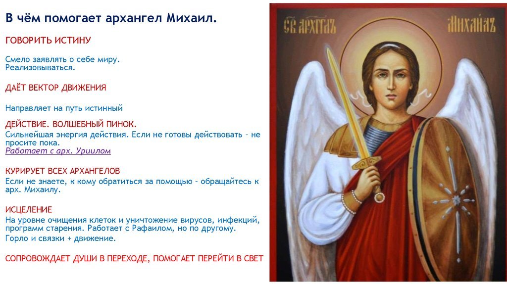 Икона архангела михаила - православные иконы и молитвы