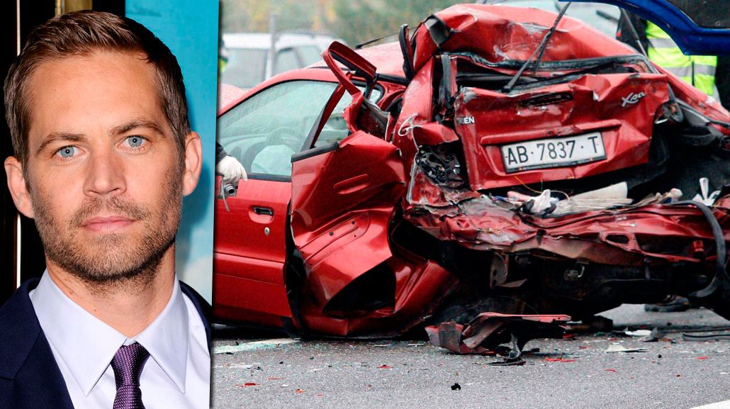 Paul walker's crash site