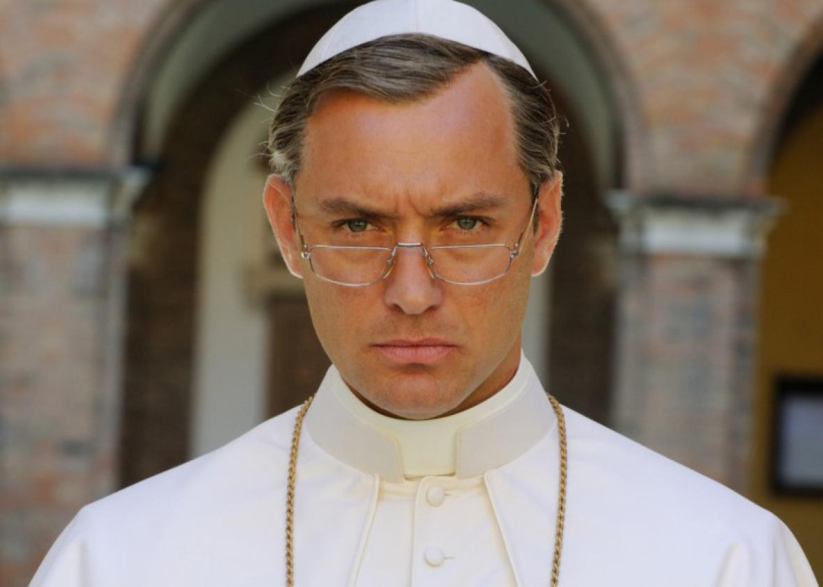 Lenny belardo (character) - photo, series, "young dad", actor jude law