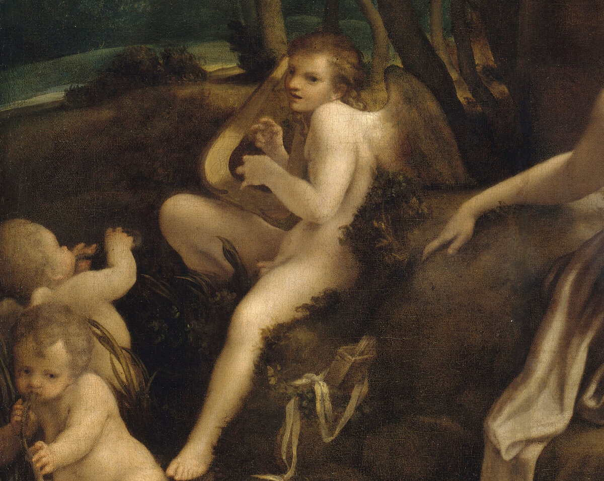 Художник antonio allegri correggio (1489