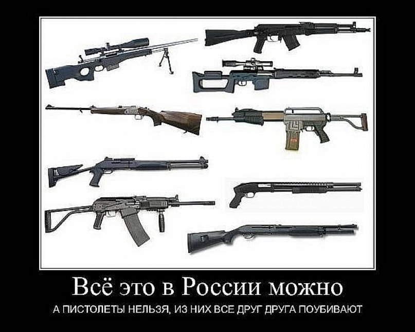 Оружие для граждан россии: что можно и что нельзя